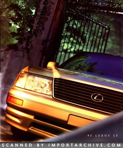 1995 Lexus Brochure Cover