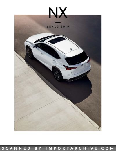 2019 Lexus Brochure Cover