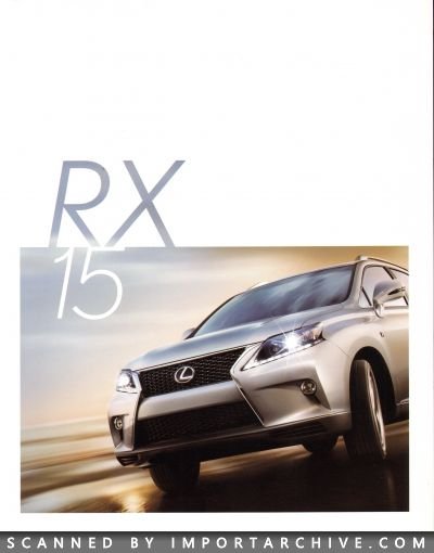 2015 Lexus Brochure Cover