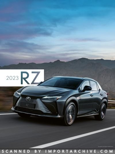 2023 Lexus Brochure Cover