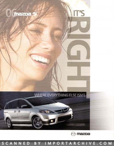 2006 Mazda Brochure Cover