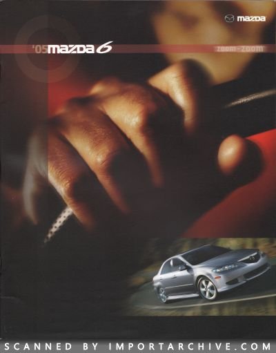 2005 Mazda Brochure Cover