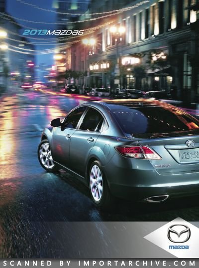 2013 Mazda Brochure Cover