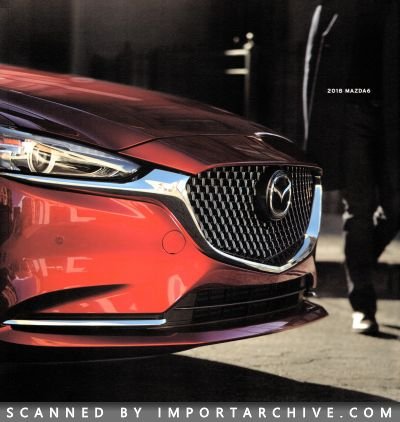 2018 Mazda Brochure Cover