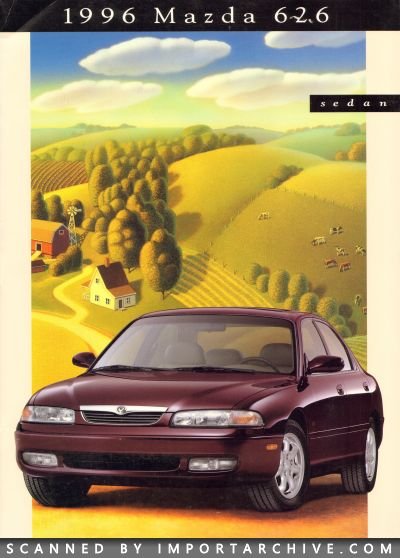 1996 Mazda Brochure Cover