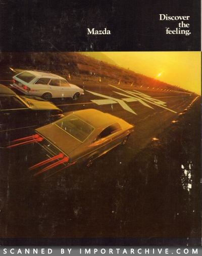 1974 Mazda Brochure Cover