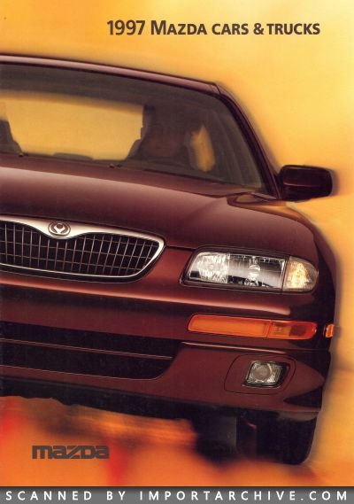 1997 Mazda Brochure Cover