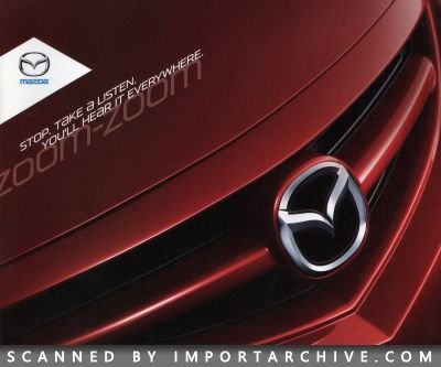 2009 Mazda Brochure Cover
