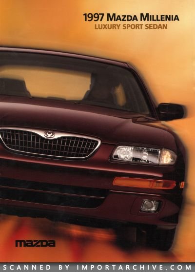 1997 Mazda Brochure Cover