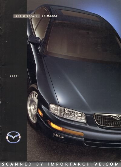 1998 Mazda Brochure Cover