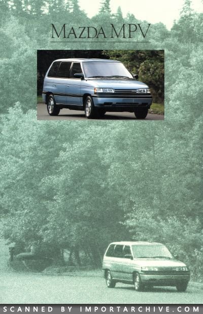 1990 Mazda Brochure Cover