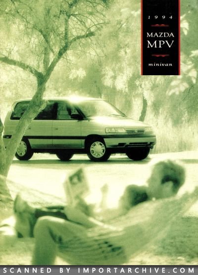 1994 Mazda Brochure Cover
