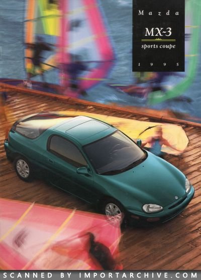 1995 Mazda Brochure Cover