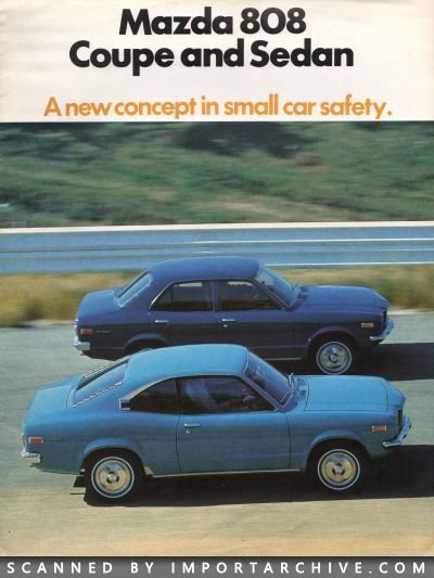 1972 Mazda Brochure Cover