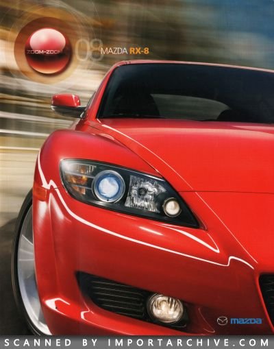 2008 Mazda Brochure Cover