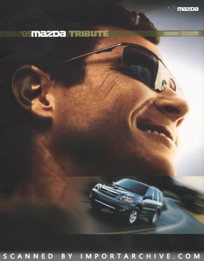 2005 Mazda Brochure Cover