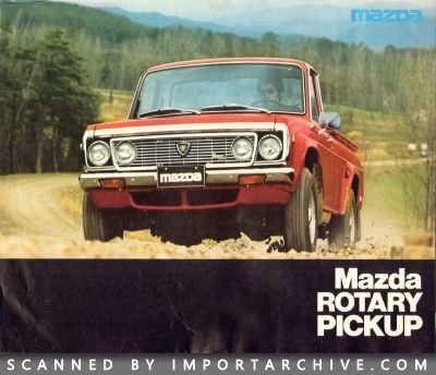 1977 Mazda Brochure Cover