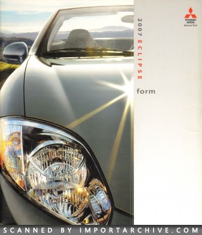 2007 Mitsubishi Brochure Cover