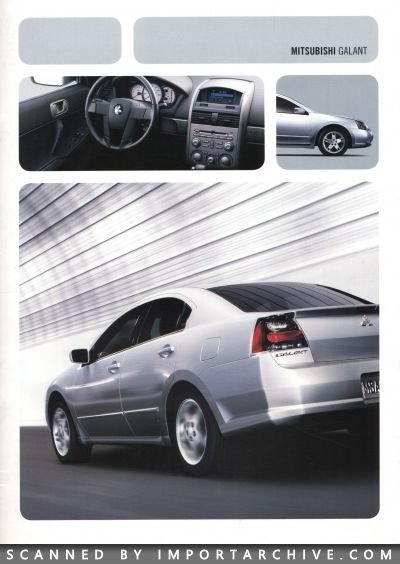 2005 Mitsubishi Brochure Cover
