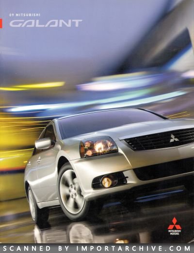 2009 Mitsubishi Brochure Cover