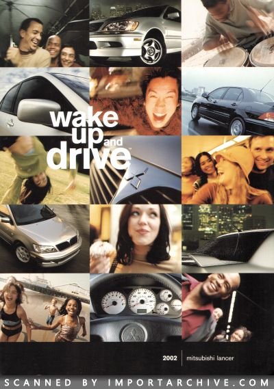 2002 Mitsubishi Brochure Cover