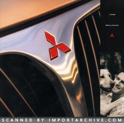 1998 Mitsubishi Brochure Cover