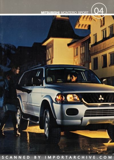 2004 Mitsubishi Brochure Cover