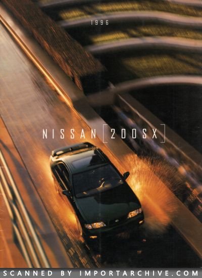 1996 Nissan Brochure Cover