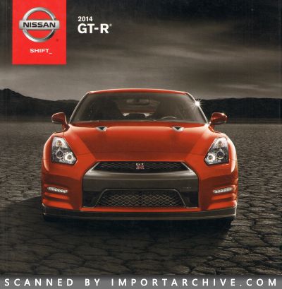 2014 Nissan Brochure Cover