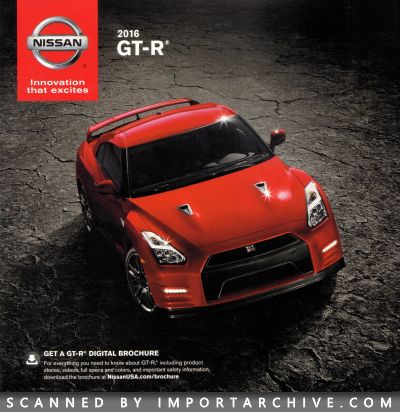 2016 Nissan Brochure Cover