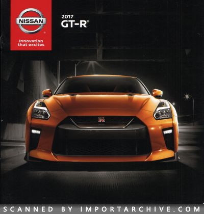 2017 Nissan Brochure Cover