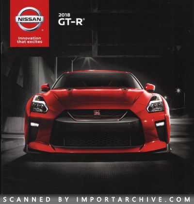 2018 Nissan Brochure Cover