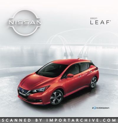 2021 Nissan Brochure Cover