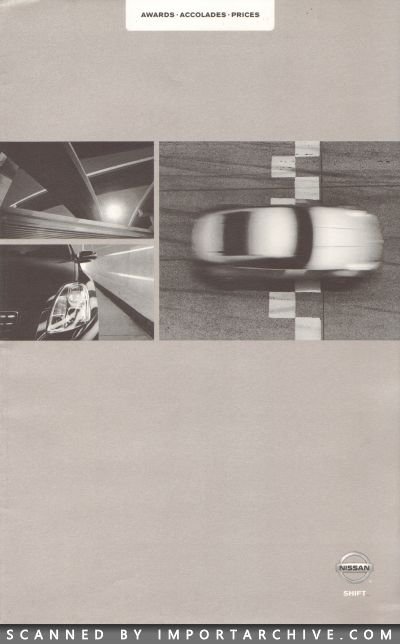 2004 Nissan Brochure Cover