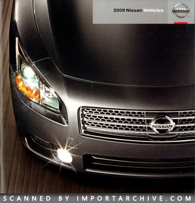 2009 Nissan Brochure Cover