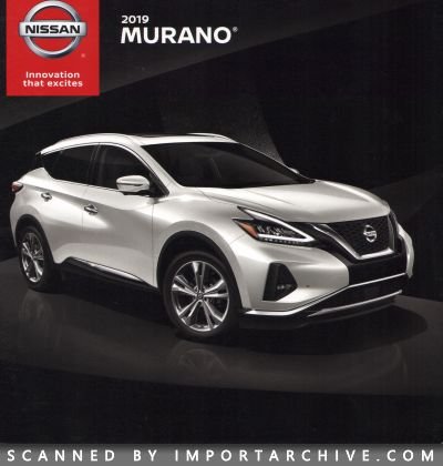 2019 Nissan Brochure Cover