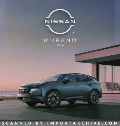 2026 Nissan Brochure Cover