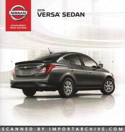 2019 Nissan Brochure Cover