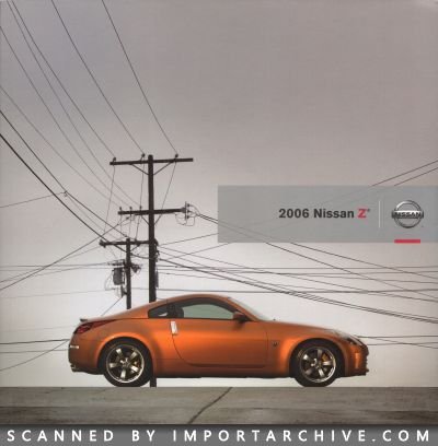 2006 Nissan Brochure Cover