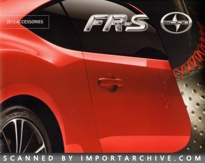 2013 Toyota Brochure Cover