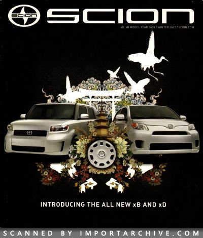 2007 Scion Brochure Cover