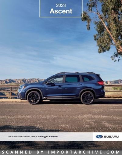 2023 Subaru Brochure Cover