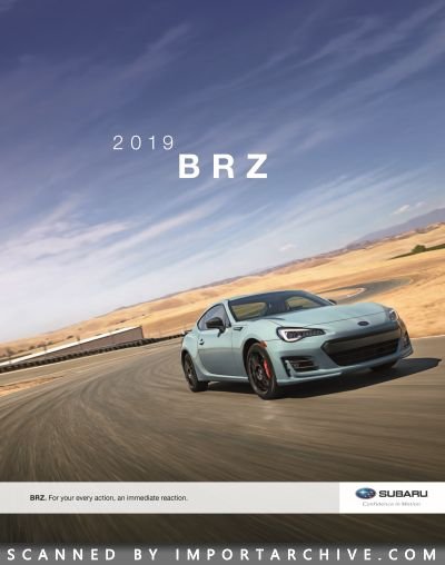 2019 Subaru Brochure Cover