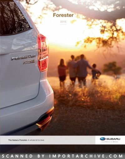 2015 Subaru Brochure Cover