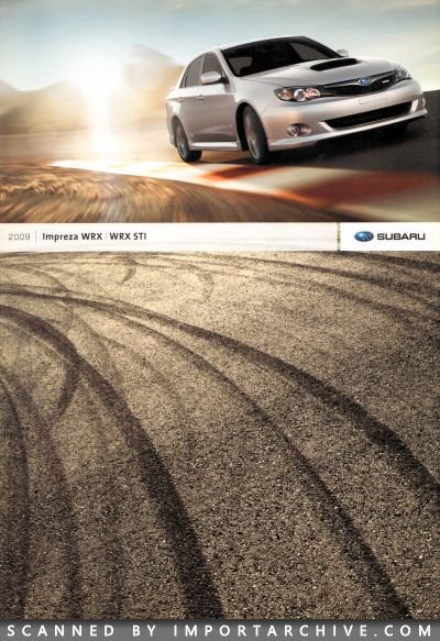 2009 Subaru Brochure Cover