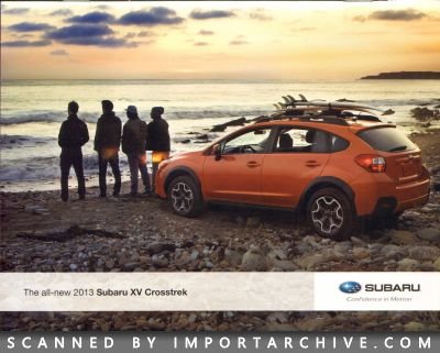 2013 Subaru Brochure Cover