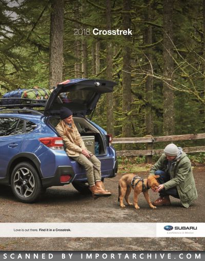 2018 Subaru Brochure Cover