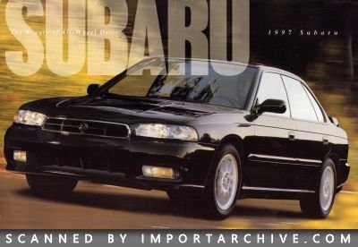 1997 Subaru Brochure Cover