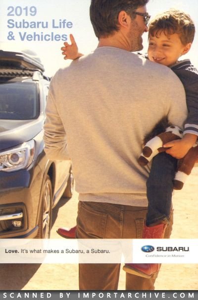 2019 Subaru Brochure Cover