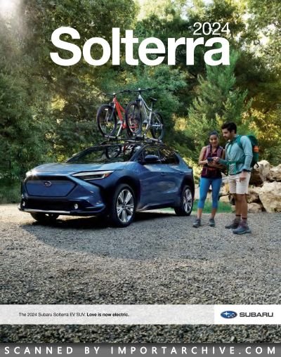 2024 Subaru Brochure Cover